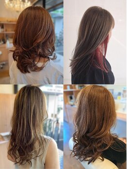 ヘアヌーダの写真/【カット+白髪染め+濃密トリートメント¥8190】上質カラーで気分も変わる染めるだけじゃない似合わせカラー!