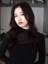 テクネ 天神大名(techne)&nbsp;天神大名今泉くびれレイヤーウルフ顔まわりカット韓国風巻き髪