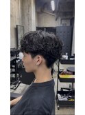 動きしっかりめシャドウパーマ