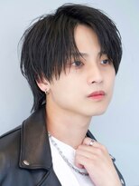 エイド 本店(aid)&nbsp;ニュアンスコンマバングセンターパートウルフ毛流れショート