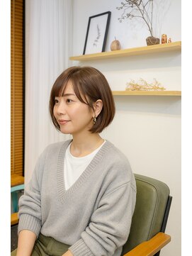 コポル(Copol) まわりと差がつく大人ショート×アッシュグレージュ