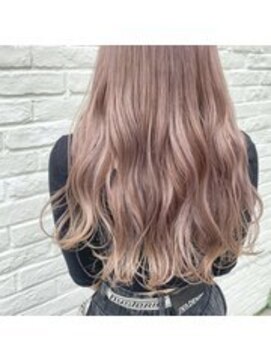 ベージュ/ダブルカラー/ケアブリーチ/髪質改善/原宿