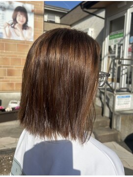 カット+カラー+ブリーチ