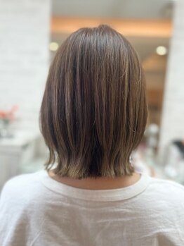 マミーコー 大野店(Mammy Co.)の写真/周りと差をつけたいあなたにオススメ!毛先まで潤いたっぷりのダメージレスカラーで理想の髪色を叶えます♪