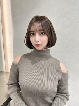 ロンド マーレ 天神大名店(Lond mare) 大人ガーリー/小顔/ミディアムレイヤーカット/似合わせカット