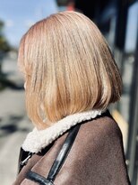アグ ヘアー フォーキー 焼津店(Agu hair Forky)&nbsp;透明感と艶感◎柔らかベージュ