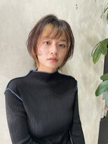 ロンドロゼ 池袋(Lond rose)&nbsp;♪マロンベージュ/オリーブグレー/ブリーチなし/ボブ/小顔池袋