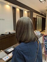 ブルーテーフ(Bleu Terre) 盛岡【脱白髪染めグレージュ】白髪染めをやめていきたい方◎