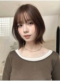 20代30代トレンドなレイヤーカットハッシュカットレイヤーボブ