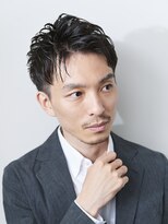 LAVIE NEW STANDARD BARBER横浜店　別邸　〈理容室〉&nbsp;ダークアッシュ/カルマパーマ/アッシュブラック<理容室>[横浜駅]