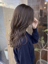 ニコリヘアワークス(nicori hair works) ロング×レイヤー×ナチュラルブラウン2