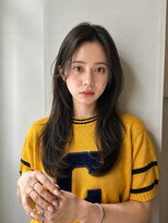 ニール 名古屋 伏見 丸の内(NEELU)&nbsp;レイヤーカット×ナチュラルオリーブグレージュ