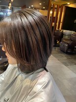 エイム ヘア デザイン 町田店(eim hair design)&nbsp;ふんわりショートボブ/顔周りカット/上品ヘア/艶髪/ツヤ髪/小顔