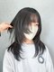イチロク(16)の写真/レイヤー好きのスタイリストによる顔周りを垢抜けさせ、前髪カット顔周りハッシュカットやレイヤーで決まる