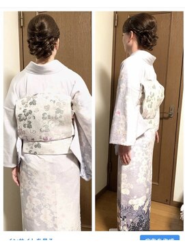 シオン(sHioN) 着付け　アップスタイル