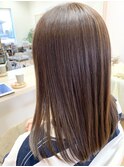【AMAZING HAIR 中沢店/安達】フォギーベージュミディ/透明感