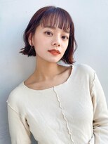 ガーデントウキョウ(GARDEN Tokyo)&nbsp;【GARDEN荒井夏海】ふんわり外ハネミニボブ×カシスブラウン