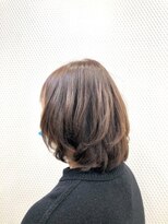 クオリス 上福岡店(QUALIS)&nbsp;大人可愛い/ボブ/ショコラベージュ/30代40代50代/小顔/白髪染め