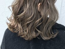 《3Dハイライト》透明感ある鮮やかなヘアカラーに