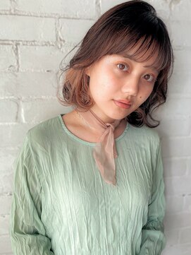 ベルビアンカ(Belle BIANCA) Belle BIANCA インナーカラー エアリーミディ ミニボブby.Yukiho