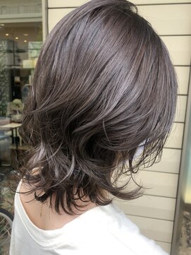 シェノン サントル(CHAINON CENTRE) 前髪/マチルダボブ/ピンクベージュ/インナーグレージュ