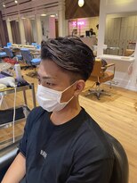 アヴァンス 天王寺店(AVANCE.)&nbsp;MEN'S HAIR 外国人風×刈り上げ×サイドパート