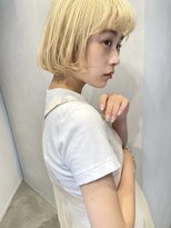 美髪/ホワイトグレージュ/大人かわいい/こなれミディ[銀座]