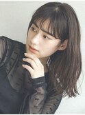 テラコッタ/韓国風ヨシンモリ/流れるレイヤー/前髪[銀座]
