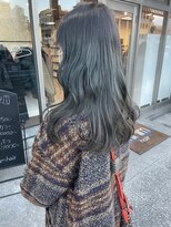ミニム ヘアー(minim hair)&nbsp;【minim×高橋】透け感オリーブグレージュ♪
