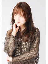 マッシュアンドマッシュアヴェダ ららぽーと福岡店(mash&mash AVEDA)&nbsp;ららぽーと福岡☆大人可愛いミディアムカール◎シースルーバング