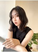 黒髪でもオシャレ!レイヤーカット♪