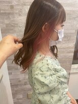 ラグシーセカンド(RAGCIE 2nd)&nbsp;【Rio】ペールピンク×インナーカラー