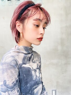 レニーバイエース(LANY by ACE) 【LANY 横浜】ショート×ピンクベージュ