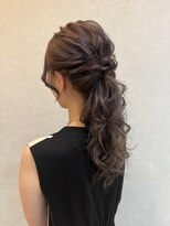 リフレアンドケア ミチ 幸町店(refre&care MICHI)&nbsp;【MICHI refre店福光柚香里】ポニーテール風アレンジ