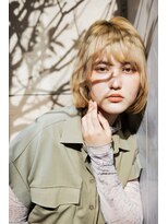 イーストハムヘッドショップ(EAST HAM head shop)&nbsp;ナチュラルボブ×透明感ブロンド