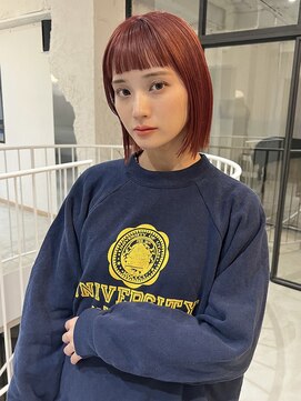 ホイ(HOI) 【カット+カラー+バイカルテTR 】オレンジブラウン