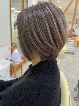 美容室ルバーブ(美容室Rhubarb) ハイライトと白髪染め