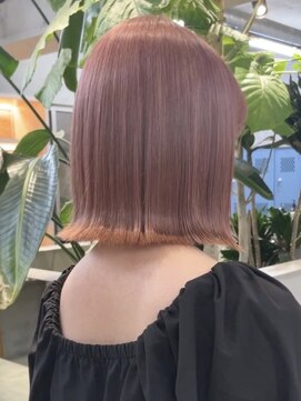 サンクプロジェクト(cinq PROJECT) ダブルカラーインナーカラーミルクティーベージュローライト韓国