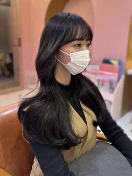 フィッシュ(fish) 顔周りレイヤー&艶ラベンダー