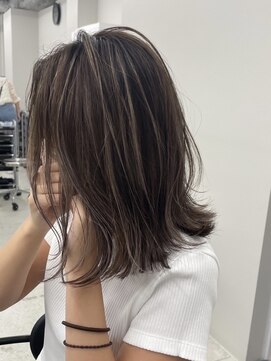 ジルブラン(JIL BLAN) ハイライトバレイヤージュダブルカラーケアブリーチ30代40代