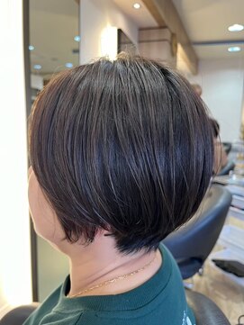 ジュイール 富士見ヶ丘(jouir) 大人マッシュショート丸みショート黒髪ショートベリーショート