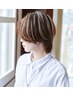 【白髪ぼかし】白髪を生かしたハイライト＆フルカラー＆カット / 13,200円