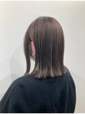 【セロ姫路】透明感カラー/ミディアムボブ