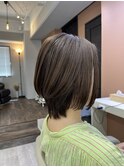 襟足を切り過ぎないボブ♪