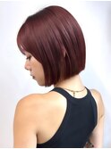 ボブ×ショコラアッシュ【束感/ヘルシースタイル/新宿】