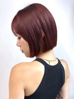 ラフ 新宿(Laff)&nbsp;ボブ×ショコラアッシュ【束感/ヘルシースタイル/新宿】