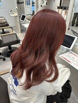 リリー 勝田台店(Lilly)&nbsp;〈Lilly勝田台 佐藤愛〉ブリーチなしボルドー＊