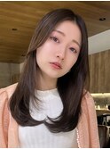 似合わせカット/フェミニンロング/メルティーカラー【大本】