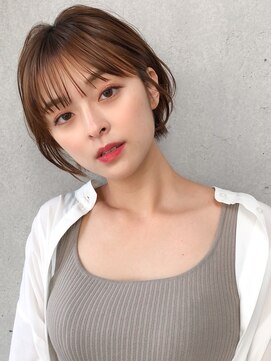 エトラ 渋谷店(etora) 前髪 メルティーカラー 似合わせカット ショートヘア 小顔"