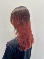 セイン(sane.)&nbsp;1ブリーチで作る高めピンクグラデーションカラー【東所沢】